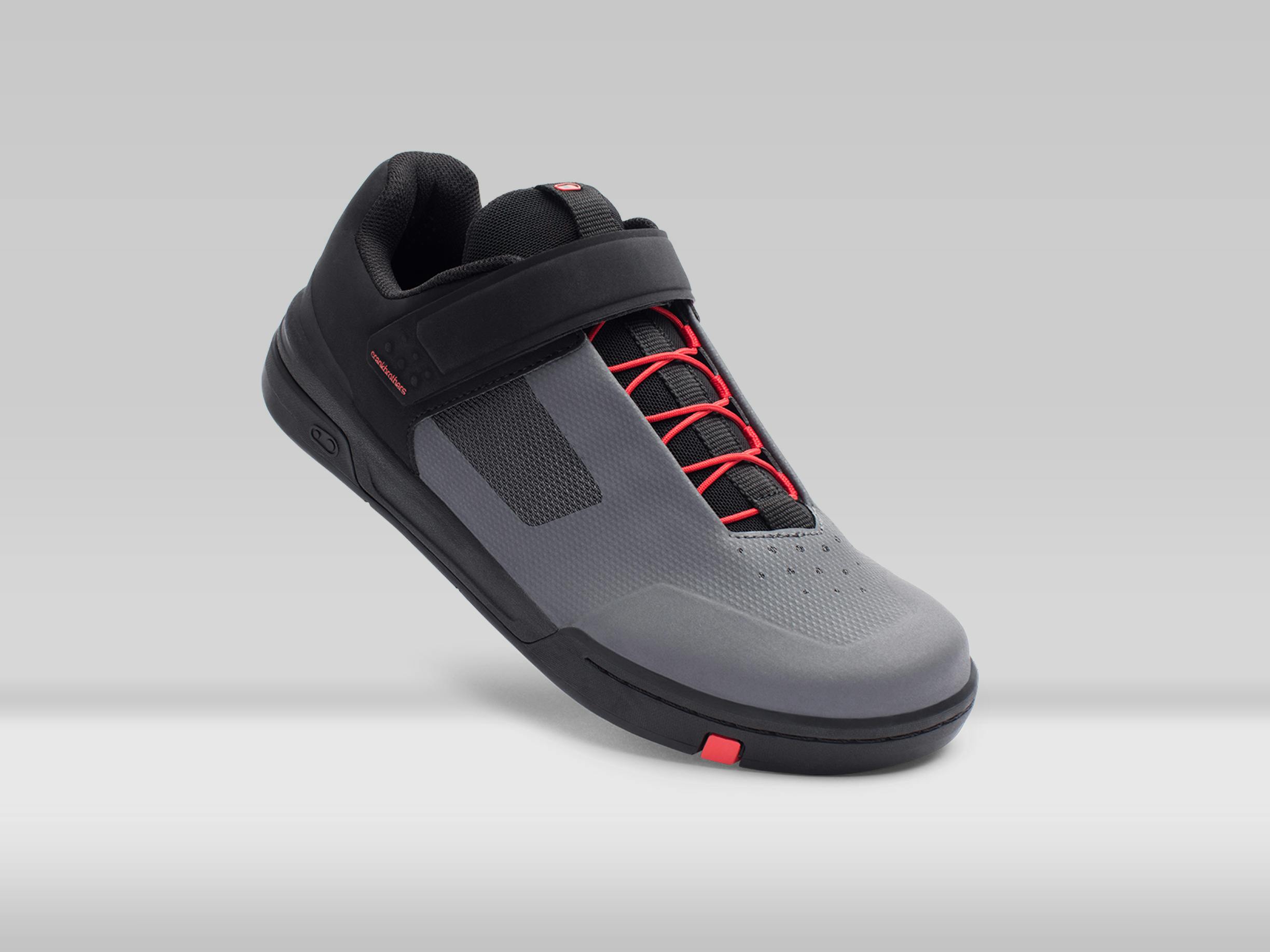 Crankbrothers Stamp Speed Lace Flat Shoes Grey/Red